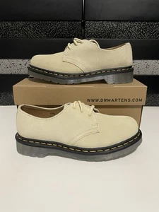 Neu Dr. Martens 1461 Iced Toile Creme E.H. Wildleder Oxford 27558282 W 7-9 / Herren 6-8 - Bild 1 von 7