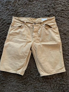 Jeans Bermudashorts , Herren , Denim& Co , Deutsche Gr.44 , Senffarben - Bild 1 von 4