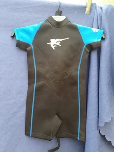 Splash Age 2-3 Yrs Kids Wet Suit Wavewear Shorts Wetsuit Water Skiwear Swimsuit - Picture 1 of 10