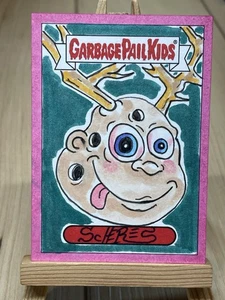 Garbage Pail Kids Scheres Sketch Card 1/1 - 2024 Putrid Poetry / Signed - Picture 1 of 6