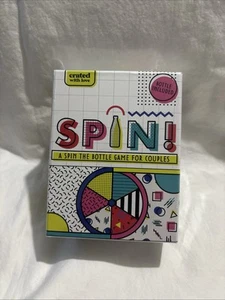 SPIN! A Spin The Bottle Spiel für Paare 18+ NEU Flasche enthalten Build Intimität - Bild 1 von 6
