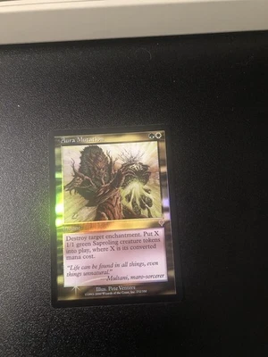 Rare - Aura Mutation Foil #232/350 mtg Magic the Gathering mtg light play nm - Image 1 of 2