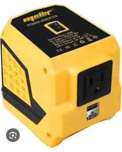 Mellif 200W Inversor de Potencia DeWALT 20V Batería Portátil Central Eléctrica USB/Tipo C - Imagen 1 de 6