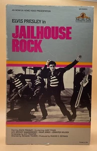 Jailhouse Rock VHS 1957, 1983 MGM UA Big Box Elvis Presley **Buy 2 Get 1 Free** - Imagen 1 de 4