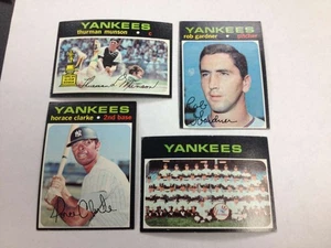 1971 Topps New York Yankees Team Set ExMt/NrMt 31 Cards Thurman Munson - Picture 1 of 1