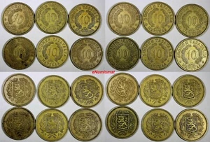 FINLANDIA Aluminio-Bronce 1928-1936 10 Markkaa KM# A32 SELECCIÓN ALEATORIA 1 MONEDA (166) - Imagen 1 de 7