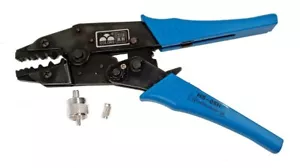Pinza crimpatrice a crimpatura a crimpatura a crimpatura stile connettori PL-259 LM240, RG8X, RG6 ecc. - Foto 1 di 2
