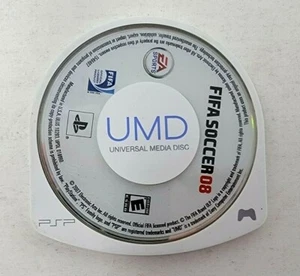 PSP PlayStation portátil FIFA 08 solo disco de juego de fútbol videojuego - Imagen 1 de 2