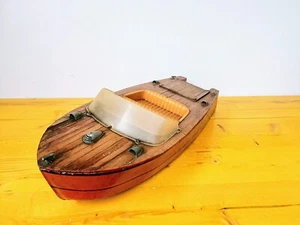 Motoscafo - "Iseo" - L. cm. 46 - 1970 - barche da collezione - modellini navi - Foto 1 di 5