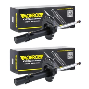 FOR SEAT LEON (1M1) 1.9 TDI SYNCRO 2002>2006 FRONT SHOCK ABSORBERS MONROE PAIR - Picture 1 of 1