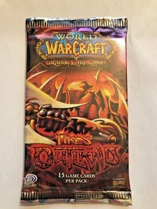 WOW - One (1) loose pack of English Fires of Outland - Picture 1 of 1