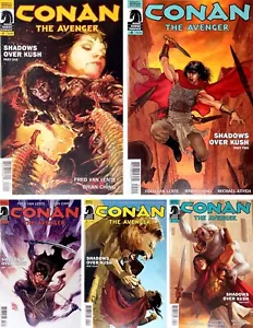 Conan The Avenger #1 - #5 Shadows Over Kush (2014) Dark Horse Comics SET - Picture 1 of 11