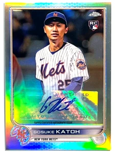 Béisbol 2022 Topps cromado #AC-GKA Gosuke Katoh RC refractor de novato automático - Imagen 1 de 2
