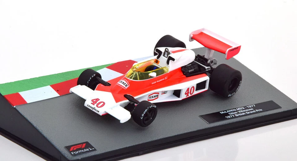 MCLAREN M23 #40 F1 GP INGHILTERRA 1977 VILLENEUVE ALTAYA F1-71 1:43 MC LAREN - Immagine 1 di 3