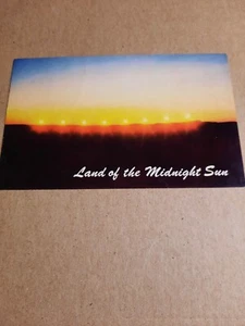 Postcard Fairbanks Alaska Midnight Sun - Picture 1 of 2