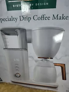 GE CAFE SPECIALTY DRIP COFFEE MAKER PROGRAMABLE WIFI KEEP WARM THERMOS STAINLESS - Picture 1 of 24