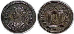 PROBUS  Aurelianus  ROMAE - AETER  +281 Rome  C.533 - Imagen 1 de 1
