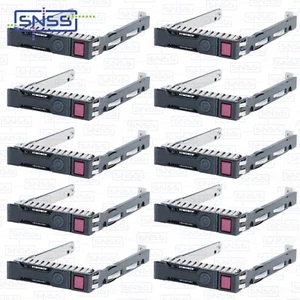 SET BESTEHEND AUS 10 x Original HP Proliant Gen 8-10 SFF 2.5 HotSwap Caddy 651687-001 651699 - Bild 1 von 7