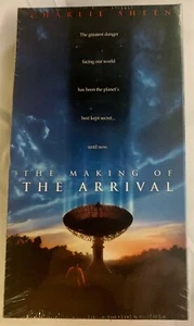 The Making of the Arrival VHS, 1996 NEW FACTORY SEALED RARE SCI-FI CHARLIE SHEEN - Picture 1 of 7