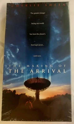 The Making of the Arrival VHS, 1996 NEW FACTORY SEALED RARE SCI-FI CHARLIE SHEEN - Image 1 of 4