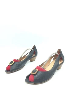 Think! Sandalias Con Punta Abierta Negro Para Mujeres T.40 US.8 UK.7 - Imagen 1 de 5