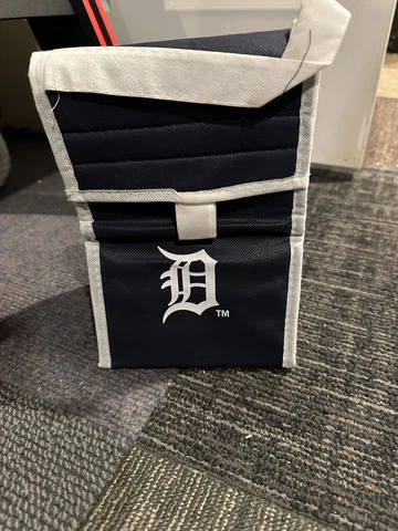 Detroit Tigers SGA Soft foldable Lunch Box Cooler Free Shipping Cover