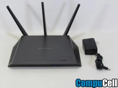 NETGEAR Nighthawk AC1900 Smart WiFi Router – Dual Band Gigabit (R6900-100NAS) - Image 1 of 4