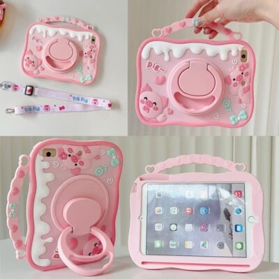Case Kids Shockproof Rotate Stand Cover For iPad 5/6/7/8/9/10th Gen Mini Air Pro - Image 1 of 4