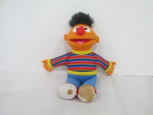 ERNIE SESAME STREET 10" PLUSH TOY STUFFED HASBRO (2010) EUC 34129/33664 - Picture 1 of 6
