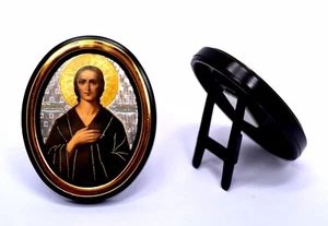 Ikone heilige Marija Jegipetski geweiht икона святая Мария Египетская 6x5x0,8 cm - Picture 1 of 1