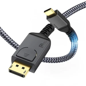Maxonar 1m USB C auf DisplayPort Kabel 8K@60Hz 4K@60Hz/144Hz/120Hz 5K@60Hz Mac - Bild 1 von 8