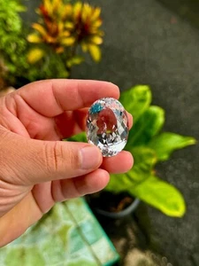 105 Ct GIE Certified Natural White Topaz  Brazilian Oval Shape Loose Gemstone - Picture 1 of 2