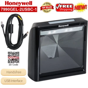 Honeywell 7990GEL-2USBC-1 Freisprecheinrichtung USB kabelgebunden QR Code Scanner Leser USB Kabel - Bild 1 von 11