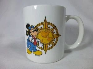 Mickey Mouse Tasse Kompass Walt Disney weiß Keramik  - Bild 1 von 7