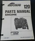 1980 Mercury Marine Mercruiser 120 Engine Parts Manual P/N C-90-86171