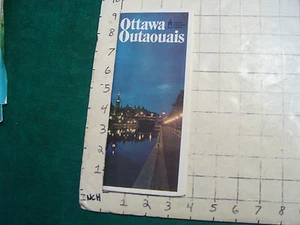Vintage CLEAN MAP: OTTAWA outaouais map, 1973 - Picture 1 of 4