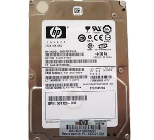 Seagate ST973452SS 9FT066-085 HPDF 512544-003 507129-008 72gb SAS 2.5" HDD - Picture 1 of 1