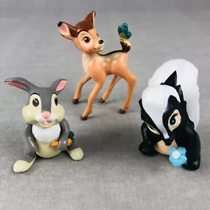 VTG 1988 DISNEY BAMBI THUMPER FLOWER McDonald Happy Meal Toy Easter Garden Decor - Picture 1 of 14
