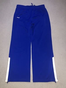 Under Armour Pants Mens Medium Blue Sweatpants Loose Athletic Baggy Wide Leg - Bild 1 von 17