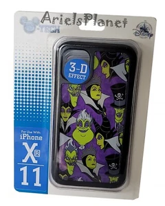 Disney Parks Villains Maleficent Ursula Hades cover iPhone XR & 11 - Foto 1 di 1