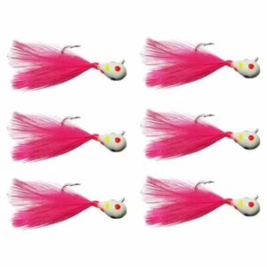 Kenders Tungsten Wonder Feather (6 Pack) GLOW WONDERBREAD/PINK FEATHER - Picture 1 of 1