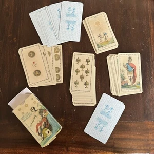 Vintage Ancient TAROT of Lombardy Tarot Ferdinando Gumppemberg 2000 Collectible - Picture 1 of 10