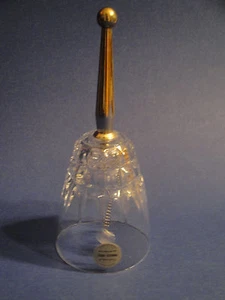 Princess House 24% Lead Crystal Bell Made in France  - Picture 1 of 4
