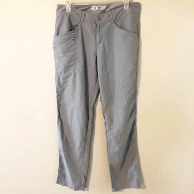 Calça de caminhada Mountain Hardwear náilon cinza 10 - Imagem 1 de 4