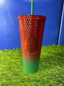 Nuovo Starbucks Walt Disney World Topolino Verde Rosso Vacanze - Foto 1 di 4