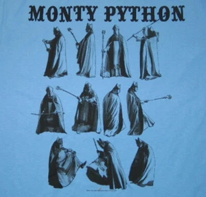 Monty Python TV Show Fed Up Cardinal Montage T-Shirt NEW UNWORN - Picture 1 of 1