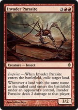 New Phyrexia ~ INVADER PARASITE rare Magic the Gathering card