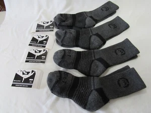 Vallerret Photography  Merino Wool Crew Socks - Grey - 4 Pair - 70% Merino - Picture 1 of 15