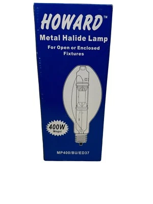 Howard MP400/ED37/BU/ 400W Mogul ED37 Metal Halide Clear - Image 1 of 2