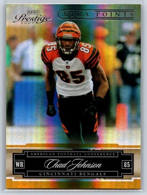 2007 Playoff Prestige Chad Johnson Gold Parallel Cincinnati Bengals #32 - Image 1 of 2